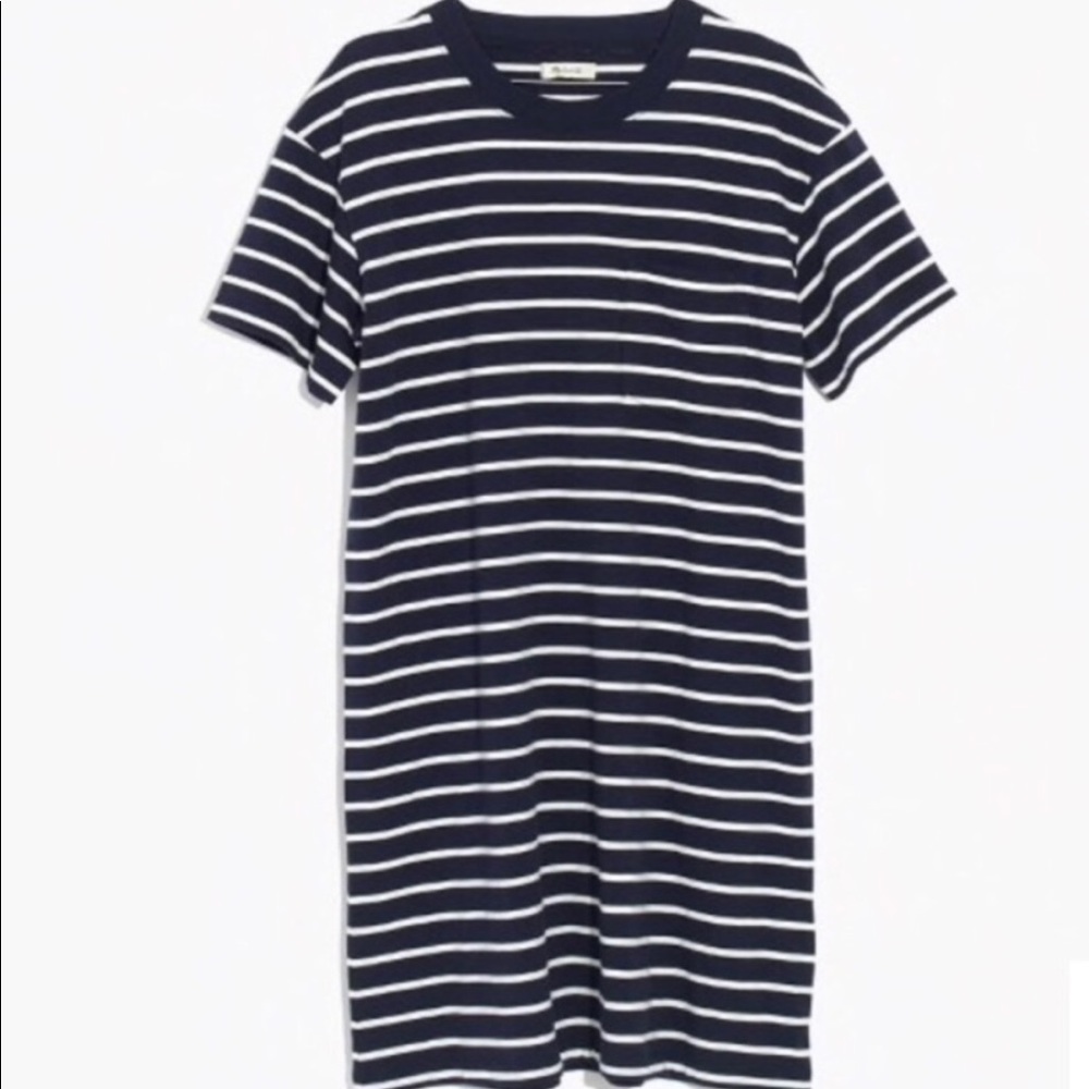 Madewell Striped Tee Dress